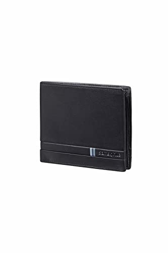 Samsonite Flagged SLG - Geldbörse, 12 cm, Schwarz (Black)