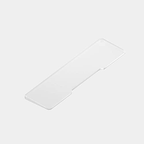 nuphy Mono Wrist Rest - Repose-Poignets pour Clavier Bas Profil, Polycarbonate givré