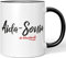 JUNIWORDS Tasse, Aida-Sonia, die Wundervolle, Schwarz (5202958)