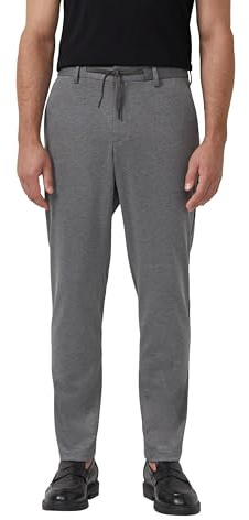 s.Oliver Herren Anzughose – Slim Fit, Stretch-Jersey, Gürtelschlaufen