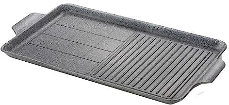 1PEZZO PIASTRA GRILL 'CUORE DI PIETRA' cm. 50 x 30