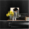 VEELIKE Papier Peint Effet Crocodile Noir Texturé Papier Vinyl Adhesif Imitation Cuir Papier Adhesif pour Meuble Vintage Papier Peint Cuisine Lavable Mural Salle de Bain Armoire Chambre 40cmx300cm