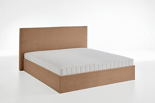 Atlantic Home Collection Bettrahmen Melody 180 x 200 mit 7-Zonen TFK-Matratze, Bettkasten und Lattenrost