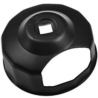 HDBUBALUS Chiave con cappuccio per filtro olio adatta per filtri olio Harley Spin-on con scanalature 76 x 14 (sensore a manovella)