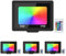 Willpower 4PCS Foco LED RGB 30W 3000LM Proyector LED Exterior Cambio de Color RGBW Con Control Remoto, Función de Memoria, 16 Colores y 4 Modos, Impermeable Iluminación para Fiestas Jardín Terraza