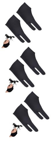 Lurrose 6 Stück Fingerhandschuhe Zeichenhandschuh Für Tablet Schreiben Und Zeichnen Spezielle Handschuhe Künstlerhandschuh Zum Zeichnen Digitales Tablet Zeichenhandschuh Rechte