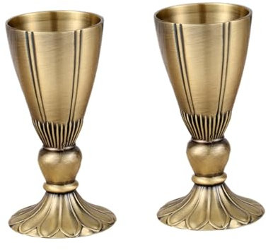 TOPBATHY 2 Pz calice antico bicchieri da cocktail bicchieri degustazione vino coppa calice arredamento in arredamento d'epoca antica coppa di vino coppa di vino per il matrimonio