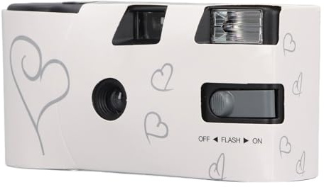 Einwegkamera, 35-mm-Einwegkamera mit 27 Farbfilmen, Retro-Filmkamera, Einmalige Kamera für Hochzeit, Jubiläum, Party
