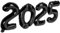 1 Set 2025 2025 Balloon Wedding Ceremony Decorations Wedding Decor Christmas Balloons 2025 New Year Balloons Party Balloons Decor New Year Balloon for 2025 Party Decor TOPBATHY