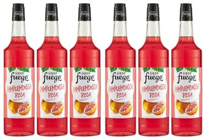 Sirop Fuego Pamplemousse Rose - 6 x 1L