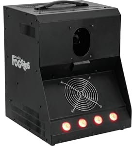 EUROLITE FOGGLES Seifenblasen-/Nebelmaschine | Dunstnebel- und Seifenblasenmaschine mit Ambientebeleuchtung und DMX