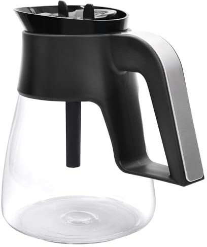 10-Cup Coffee Pot Replacement for Ninja Coffee Maker CM400 CM401 CF090 CF091 CM300 CP300 CP301 Glass Carafe Replacement with Brew-Through Lid Sturdy Handle