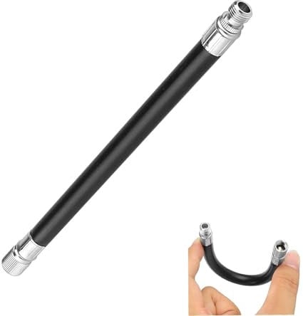 Prodrocam Aufblasbarer Verlängerungsventil für Xiaomi M365 / Pro / Pro2 / 1S Elektroroller Reifenverlängerung für Max G30, für Motorrad MTB Rennrad (Schwarz)
