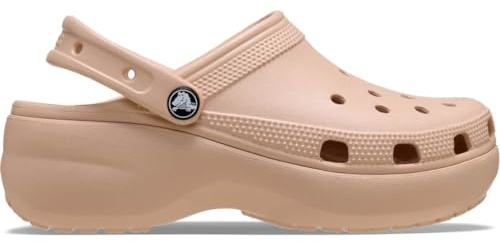 Crocs Women's Classic Platform Clog 34-35 EU Pink Caramel