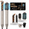 5 in 1 Airstyler Warmluftbürste Föhn Rundbürstenföhn 60,000RPM Haartrockner Haarstyler Multistyler Heißluft Hairstyler 1000W Hair Dryer Haarstyling Stylingbürsten Set, Gold