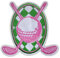 Play Golf Patch 7,6 cm Golfball, Golfplatz, Sport, Fitness, Geschenke für Väter, zum Aufbügeln/Aufnähen, Stickerei, Stoffapplikation für Trucker, Hut, Kleidung, Rucksack, DIY, Golf-Zubehör, Freund