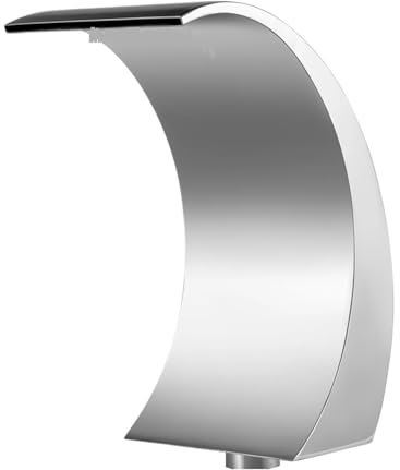 Kit Fontana Fontana A Cascata Per Piscina In Acciaio Inox, Fontane Per Piscina In Argento, Fontane Da Giardino, Cascate Per Esterni, Per Piscine A Terra fontana