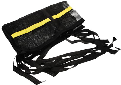 BESTonZON Netztasche für Trampolinschuhe Aufbewahrungsbeutel Leichtes Netzmaterial Platz für Wasserflaschen und Handtücher Belüftetes Design Faltbar und Transportabel