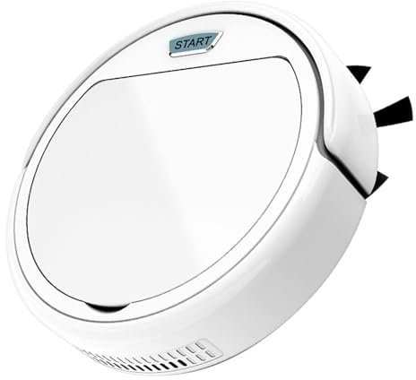 Nixiara Roboter -Staubsauger - Einfacher USB -Ladungstrecke, Automatischer Boden | Starker Saugreinigungsbot Für Haus, Büro, Schlafsaal, Flache Oberflächen, Küchenstaub -Trümmersammler Für Räume