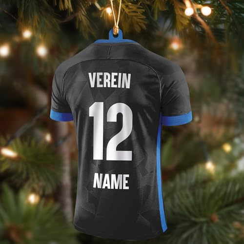 Paderborn XXL Weihnachtsbaumschmuck - Paderborn Fanartikel personalisierte Weihnachtskugeln, Paderborner Fan Christbaumschmuck, Weihnachtsdeko - Paderborner Fanshop