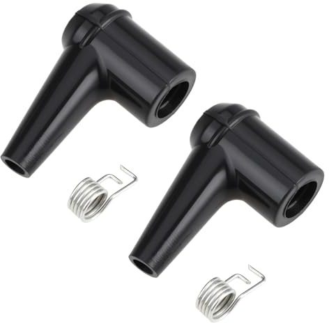 AS Axis Spindleon 2x Zündkerzenstecker mit Feder Kompatibel mit Stihl 009 010 011 012 015 Kettensägen