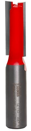 Freud 1/2 (Dia.) Double Flute Straight Bit with 1/2 Shank (12-118)