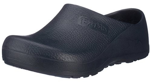 Birki Profi 074071, Unisex - Erwachsene Clogs & Pantoletten, weites Fußbett, PU, blau (Blue), EU 40