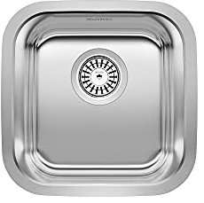 BLANCO, Stainless Steel 441026 STELLAR Undermount Bar Sink, 15 X 15