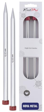 KnitPro Nova Single Pointed Needles 12 (30cm) | 12.00mm