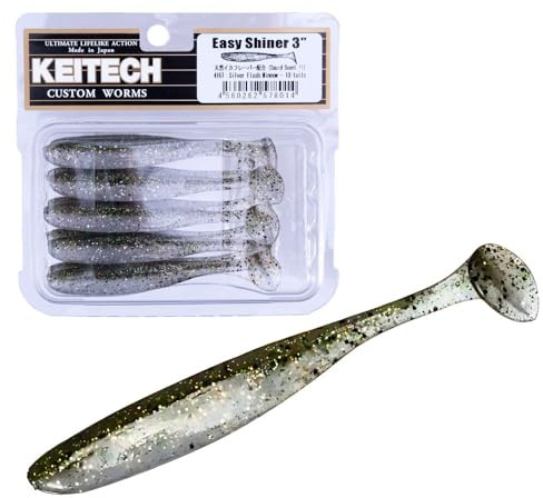 Keitech Easy Shiner, 1er 3, Silver Flash Minnow, Silver Flash Minnow