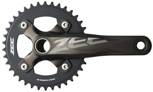 SHIMANO FC-M640 Zee 10 Gang Kurbelgarnitur (170mm, 36T mit 68/73mm Tretlager)