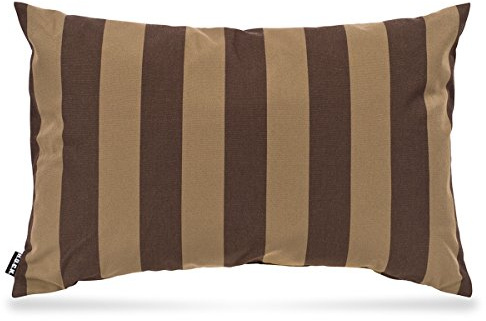 H.O.C.K. Kissen inkl. Füllung 60x40cm Outdoor Classic Streifen Tabacco