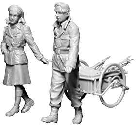 Masterbox 1:35 Scale Volkssturm. Ammunition to the Frontline Figure
