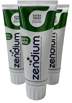 3x Zendium Fresh Mint mit Proteinen & Enzymen 75ml Zahnpasta NEU
