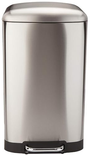 40l Treteimer aus Edelstahl - bat-97249