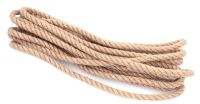 BSD Corde de Jute 16mm x 50m - Corde de Jute épaisse, Corde de Chanvre pour Décoration, Construction, Jardinage