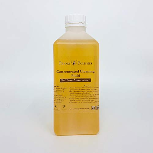 No 2 - Non Ammoniated Brass, Clock Cleaning Concentrate Solution 1 Litre