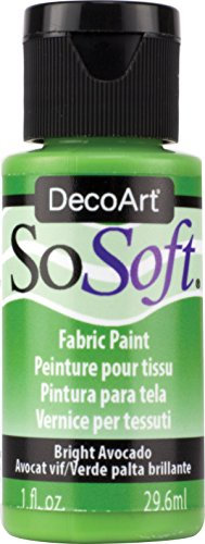 SoSoft - Pintura acrílica para tela (1 oz), color verde