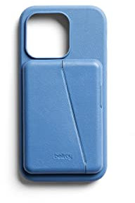 Bellroy Mod Hülle + Brieftasche für iPhone 14 Pro - (Leder-Handyhülle, Slim Card Holder) - BlueDaze