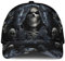 501 Baseball Kappe Mütze Skelett Totenkopf Fledermaus Nacht Gothic Horror Einzigartige Geschenkidee Schwarz Unisex Baseball Kappen Vintage Verstellbar Hysteresenkappe Für Laufen Outdoor