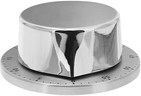 TOPBATHY 3 Pièces minuterie de machinerie complète minuterie de Cuisine bruyante minuteries de Cuisine Accessoires de Cuisine Petit minuteur Compte à rebours Acier Inoxydable Réveil