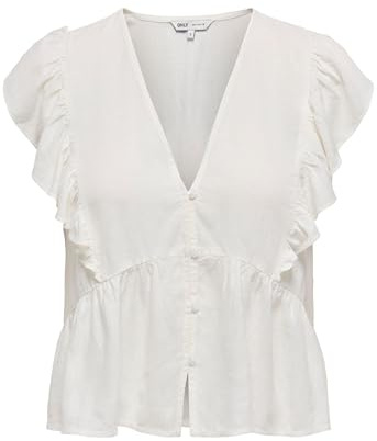 Onlrian Flonce S/S Top WVN