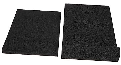 LALADEFIEE Voice Box Soundproof Cushion Speaker Feet Dampening Foam 2pcs for Noise Reduction