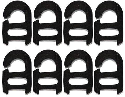 Lot de 8 pieds anti-rayures en caoutchouc pour grille de cuisson Bloomberg Beko
