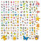 Tiere Sticker Set, 12 Blätter Sticker Kinder, 240 Niedlichen Kids Aufkleber mit Bunte Animal Sea Bauernhoftiere Stickers für Scrapbooking, Laptop, Kindle, Wasserflasche, Fahrrad, Koffer