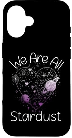 Asexual Celestial We Are All Stardust Ace Pride Moon Stars Hülle für iPhone 16