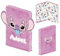 Lilo & Stitch Angel Notebook Pink Paper A5 Disney Classics, Fan Merch, Film