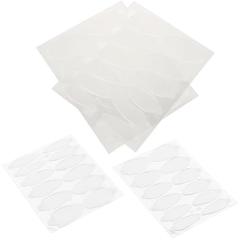 Veemoon 4 Sheets Nail Form Guide Stickers for DIY Nail Extensions Manicure Supplies for Women Use