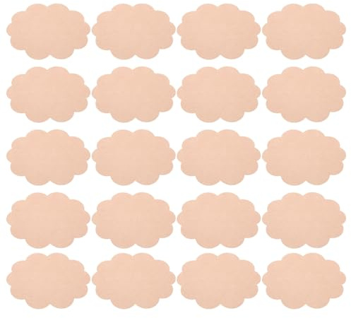 Wundschutzpflaster für Oberschenkel, 30 Stück, Transparent | Selbstklebende Einweg Pads aus Vliesstoff, Schweißresistent, Unsichtbarer Sitz, für Aktivitäten und Lange Spaziergänge