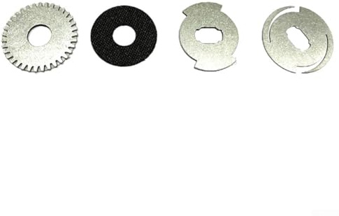 Vidonergy Daiwa PR100 Wassertropfen-Angelrolle, Drag Clicker, Dichtungsset, Reparatur-Set mit Kohlefaser-Bremsbelag und Entladealarm für Sportartikel (linke Hand)
